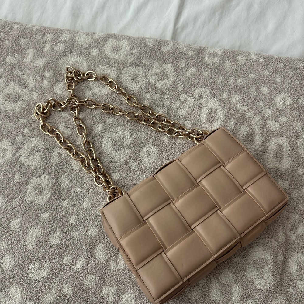 Billini Woven Chain Shoulder Bag